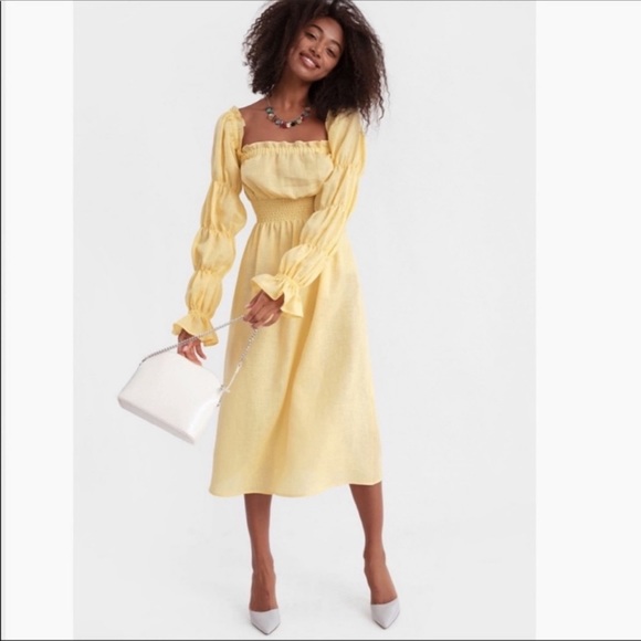 NWT Sleeper Michelin Linen Dress Sz XL